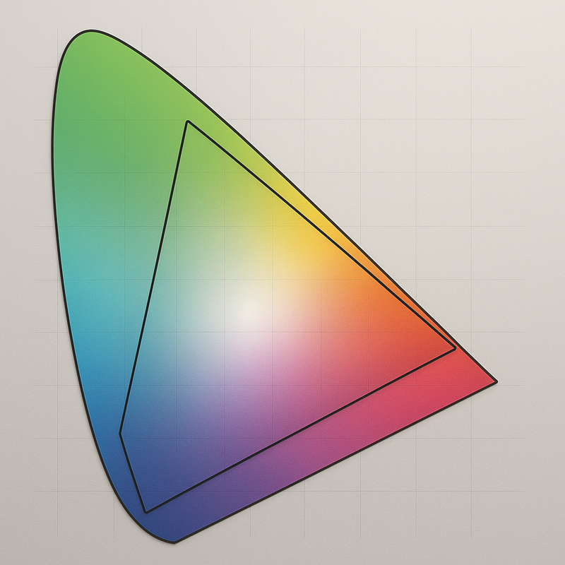 Verschil tussen piekhelderheid op 3% schermoppervlak versus grotere gebieden