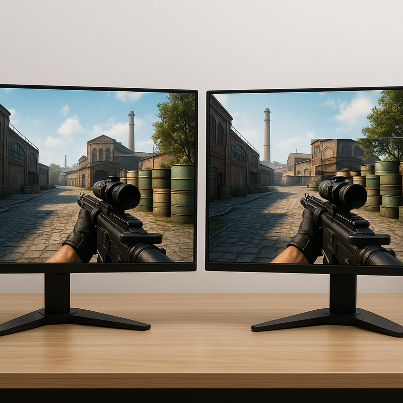 Visuele vergelijking van adaptive sync technologieën in actie