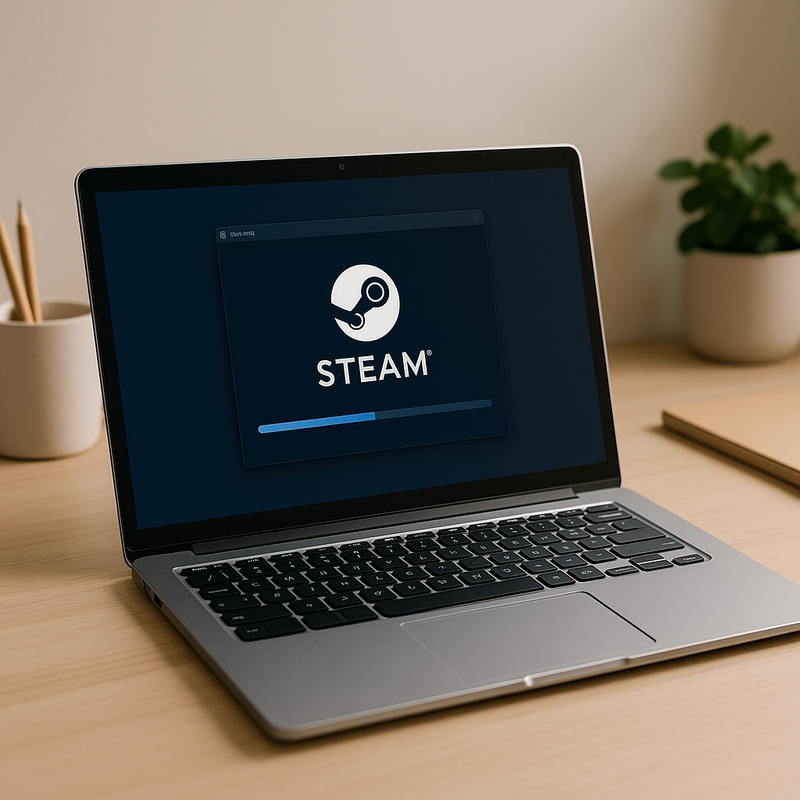 Steam Alpha installatie op een Chromebook