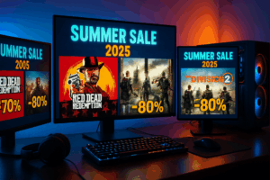 Lees meer over het artikel Steam Summer Sale 2025: Kortingen tot 90% op topgames