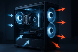 Lees meer over het artikel Koelere Kasten, Meer Kracht: Jouw Gids voor Perfecte PC Airflow