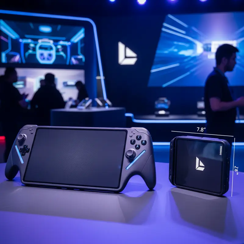 Lenovo Legion Go Fold opvouwbare gaming-handheld met flexibel scherm en afneembare controllers